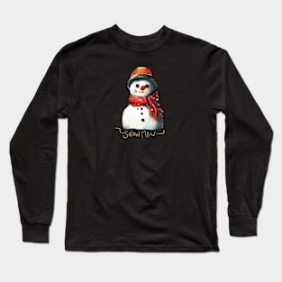 Snowman Long Sleeve T-Shirt